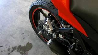 2008 Kawasaki Ninja 250r w Gsxr Exhaust [upl. by Kinelski682]