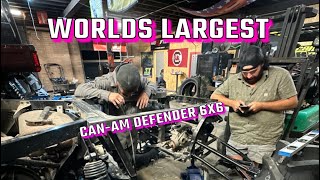 Project 6x6 canam defender 6x6 part1 [upl. by Nations]