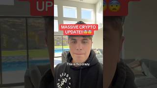 MASSIVE CRYPTO UPDATE😨 GET READY [upl. by Bartosch409]