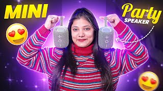 Tribit Stormbox Mini Wireless Speaker Unboxing amp Review 😍 [upl. by Naxela581]