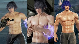 Sexy Man Ryona，King Kuma Yoshimitsu Feng Law Hwoarang Raven Geese Miguel VS naked Noctis [upl. by Glaudia]