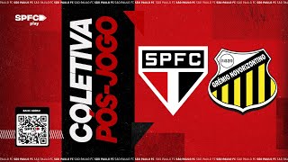 COLETIVA PÓSJOGO  SÃO PAULO X NOVORIZONTINO  PAULISTÃO 2024 [upl. by Wandis153]