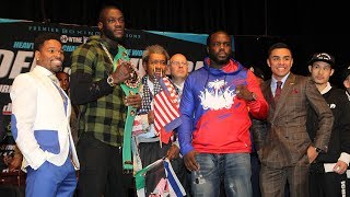 Wilder vs Stiverne II Final Press Conference  SHOWTIME CHAMPIONSHIP BOXING [upl. by Assedo]