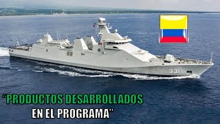 Las nuevas fragatas colombianas contaran con armamento francés español italiano y surcoreano [upl. by Etnom]