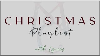 Christmas Playlist with Lyrics Ariana Grande Mariah Carey Meghan Trainor Ava Max and more [upl. by Darce838]