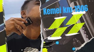 Unboxing Kliper KEMEI KM 1506 [upl. by Akema]