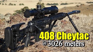 408 Cheytac at 3026 meters [upl. by Selestina]