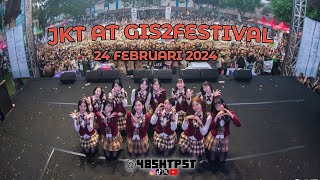 JKT48 HONEST MAN AT GIS2FESTIVAL [upl. by Nnawaj414]