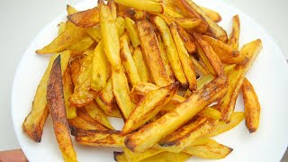 Recette de frites maison au four [upl. by Taimi649]