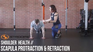 Shoulder Mobility  Scapula Protraction amp Retraction [upl. by Olva]