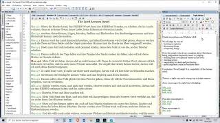 ESword BibelSoftware Die Grundlagen erklärt Folge 1 Markieren Lesezeichen Sprachen Editor [upl. by Enomed662]