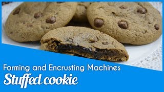 STUFFED COOKIE MACHINE in the Forming and Encrusting Machine BRALYX [upl. by Thornie]