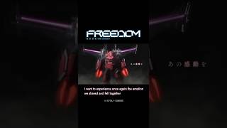 Takanori Nishikawa with tkomuro “FREEDOM” × “Gundam SEED FREEDOM” Collab MV with English sub  5 [upl. by Elysee]