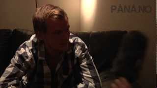 Avicii  intervju  interview Oslo Spektrum 04032012 [upl. by Berlyn]