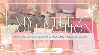 에이티니 브이로그 Ateez Anniversary  Calculating how much my collection actually cost 😬♥️ [upl. by Rhianna]