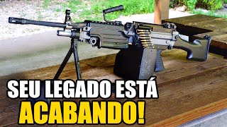 A história da FN M249  Minimi e o seu possível fim [upl. by Analim834]