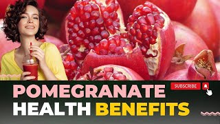 5 Incredible Health Benefits of Pomegranate [upl. by Yrrehs]