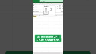 Trovare velocemente i dati geografici in Excel [upl. by Kisung]