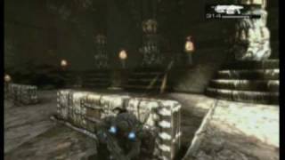 Gears of War 2  Act 4  Chapter 6  Boss Battle Skorge  WikiGameGuides [upl. by Vod]