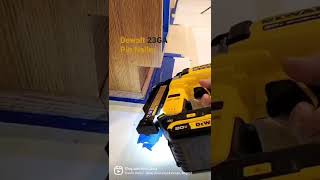 Dewalt 23GA Pin nailer for an easy fix [upl. by Nuhsal]