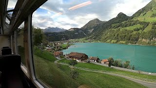 This Panoramic Swiss Train Journey Will Leave You Breathless  Luzern  Interlaken Express 💖 [upl. by Onailerua]