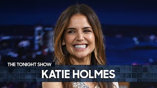 Katie Holmes Forgot Her Lines During a Production of Our Town Extended  Tonight Show [upl. by Nariko562]