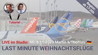 Last Minute Flüge Weihnachten Silvester 2023 [upl. by Ahsenod]