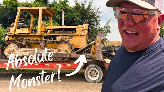 BARN FIND 1950s CAT D6 Cable dozer  WHAT COULD GO WRONG [upl. by Gross457]