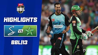 Adelaide Strikers v Melbourne Stars  BBL13 [upl. by Onivla447]