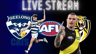 GEELONG CATS V RICHMOND LIVE STREAM [upl. by Adlev]