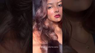 Golden brown hair colour at home garnier haircolor fyp youtubeshorts shorts [upl. by Acinok157]