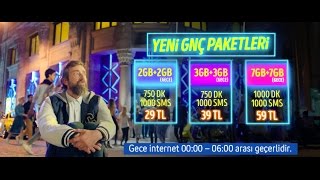 Turkcell’den gençlere Yeni GNÇ Paketleri  Yunus Günçe [upl. by Ennej421]