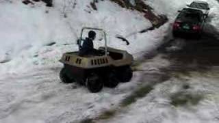 The Mud Puppy Max II 6x6 Amphibious Vehicle [upl. by Ueih164]