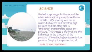 Science Behind our Curving Messi Free Kick and Magnus Effect Video [upl. by Assetniuq788]