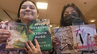 Reading our Bought Books from Barnes amp Noble vlog [upl. by Woodruff]