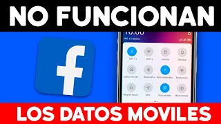 🔴 Porque mi Facebook No Carga Con Datos Moviles SOLUCIÓN Facebook No Carga Con Datos 2024 📲 [upl. by Hardunn407]