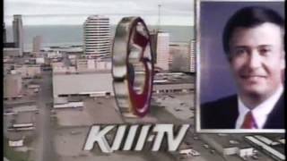 KIII TV3 Eyewitness News Open 6 PM 1995 Spirit of Texas [upl. by Verda186]