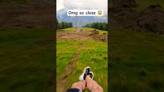 OMG I nearly crashed 🤯 paragliding close call [upl. by Rundgren]