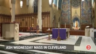 LIVE Ash Wednesday Mass at the Cathedral of St John the Evangelist in Cleveland [upl. by Essie]