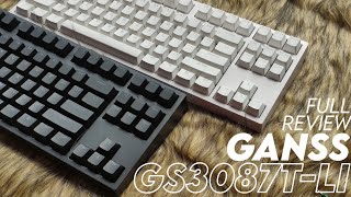 Ganss GS3087T Li Full Review  A Bland TKL that You Might Like [upl. by Keene248]