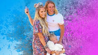 THE OFFICIAL LABRANT FAMILY GENDER REVEAL [upl. by Naillimixam576]