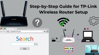 Setting up TP Link wireless Router  How to setup TPLink wireless router [upl. by Banquer]