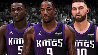 I Rebuilt The Kings After Trading For DeMar DeRozan [upl. by Arodal]