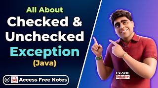 🔥 Learn Checked and Unchecked Exceptions in just 15 Minutes Easily  Java Jobs [upl. by Certie]