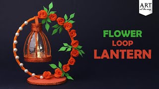 Diwali Decoration Ideas  Loop Lantern  Flower Loop Lanter Home Decor  VENTUNOART [upl. by Gardal761]