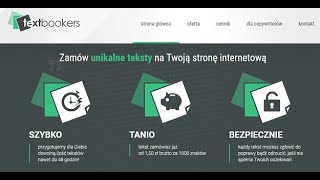 Jak zarabiać z TextBookers  Pieniądze za pisanie tekstów Zarabianie w Internecie  Poradnik [upl. by Ainesell]