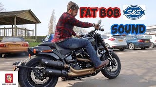 2018 Fat Bob  SampS Grand National Sound Demo [upl. by Maryly]