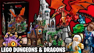 LEGO Dungeons amp Dragons 21348 The Red Dragons Tale Alle Bilder und Infos 🐲  LEGO News [upl. by Trimble]