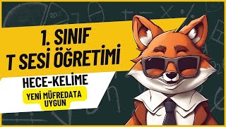 1 Sınıf  T Sesi Hece Kelime Yeni Müfredat Maarif Modeli [upl. by Elwaine]