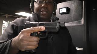 Heckler amp Koch HK45 Compact Tactical PISTOL Review [upl. by Ashely]